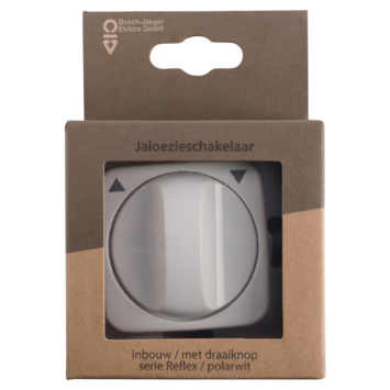 Busch-Jaeger Reflex SI jaloezieschakelaar wit