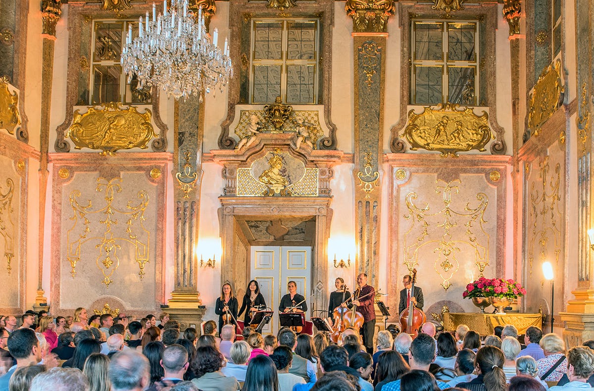 Mozart-Konzert im Schloss Mirabell in Salzburg