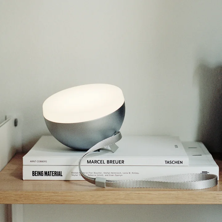 New Works - Sphere LED Outdoor Akkuleuchte, deep green