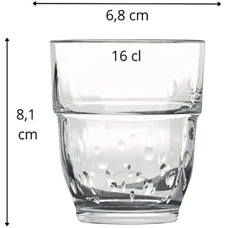 Verre gobelet Oxygen 16 cl