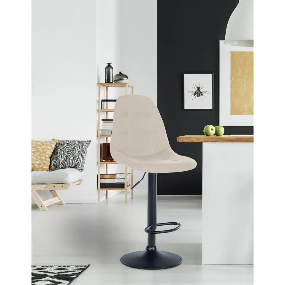 CLP Barkruk Elmore Metaal - creme