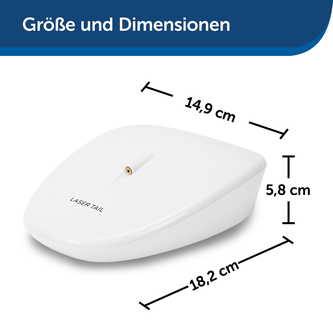 Laser Tail Automatisches Laserlicht, Katzenspielzeug