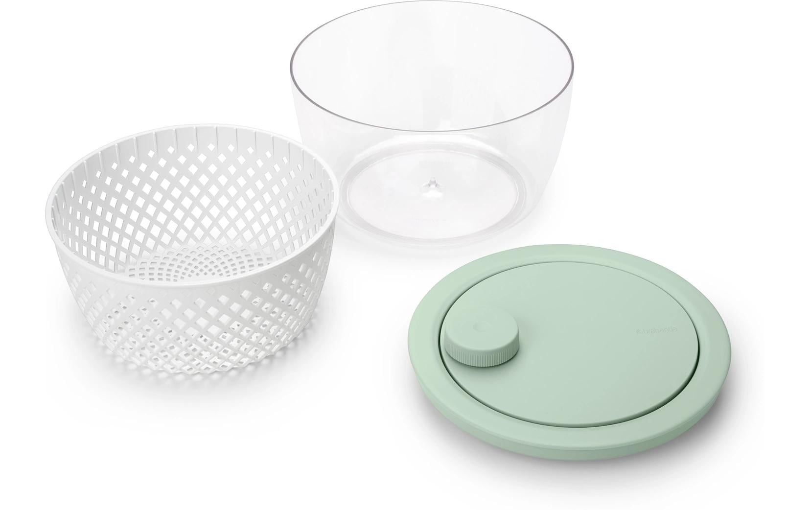 Salatschleuder Tasty+ 25 cm, Grün/TransparentSchleuder für Salat