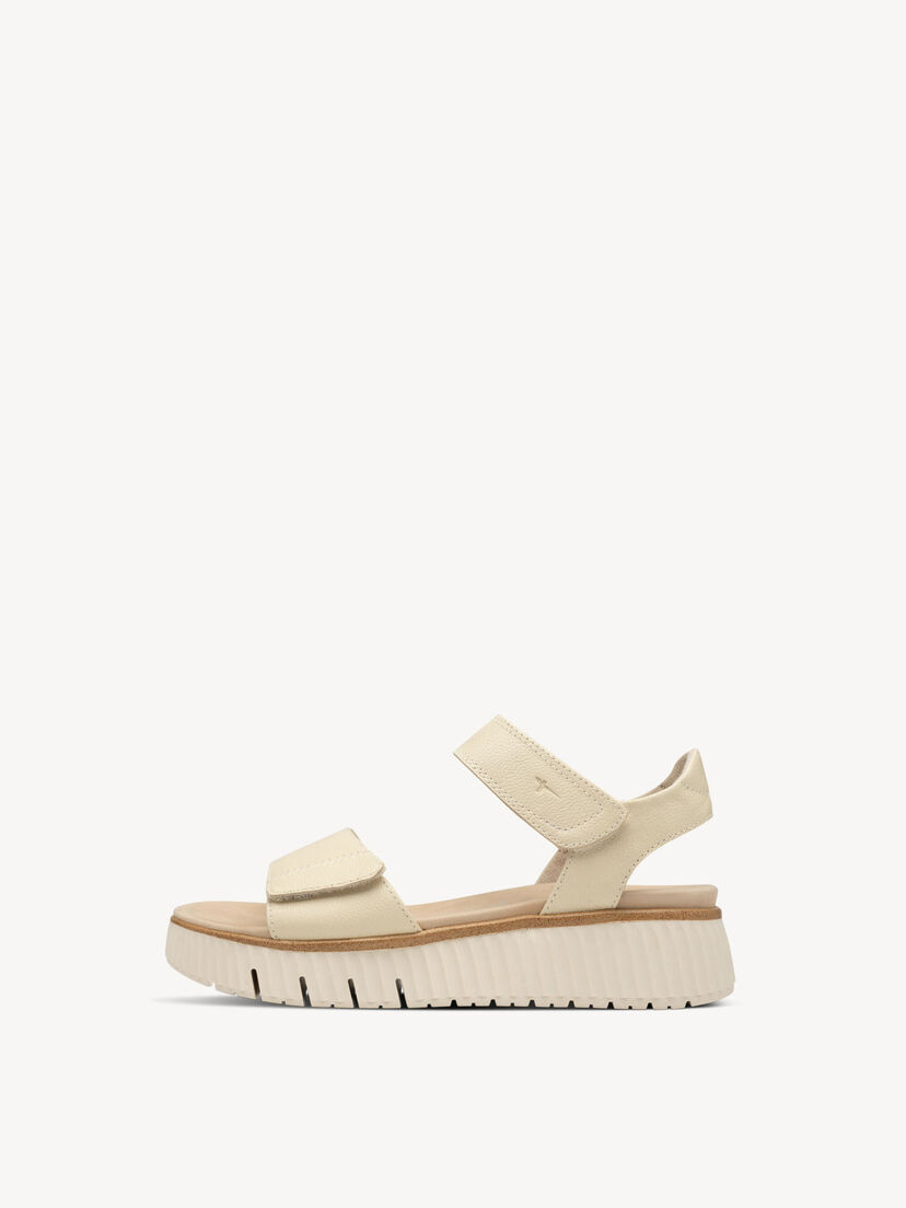 Leren Sandaal - beige