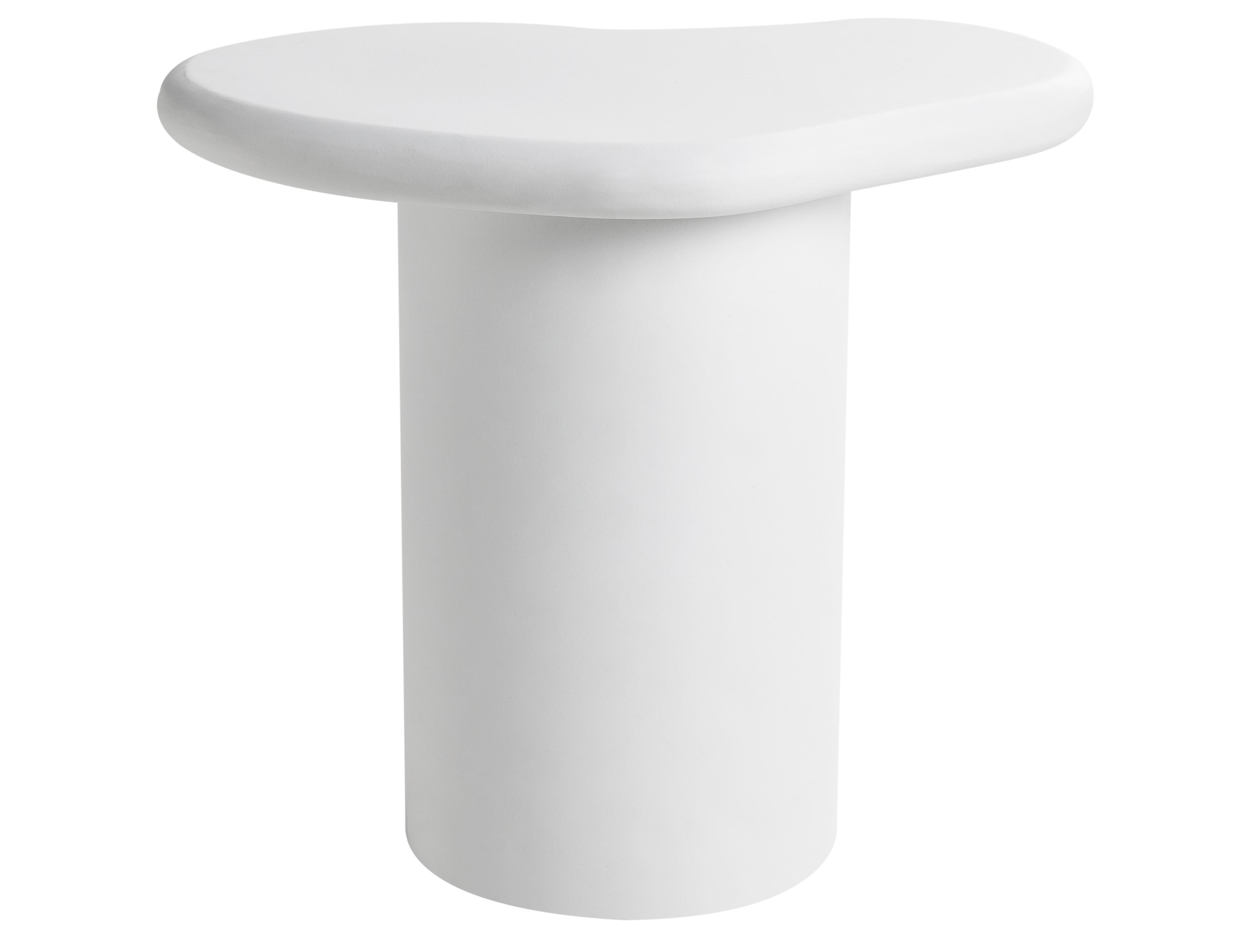 Bijzettafel ARSOLI 43 cm 58 cm Gebroken wit