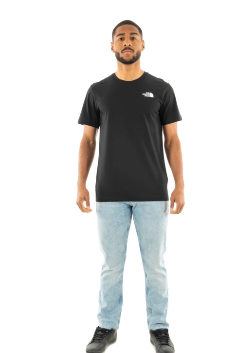 Tee shirt the north face redbox celebration jk31 black