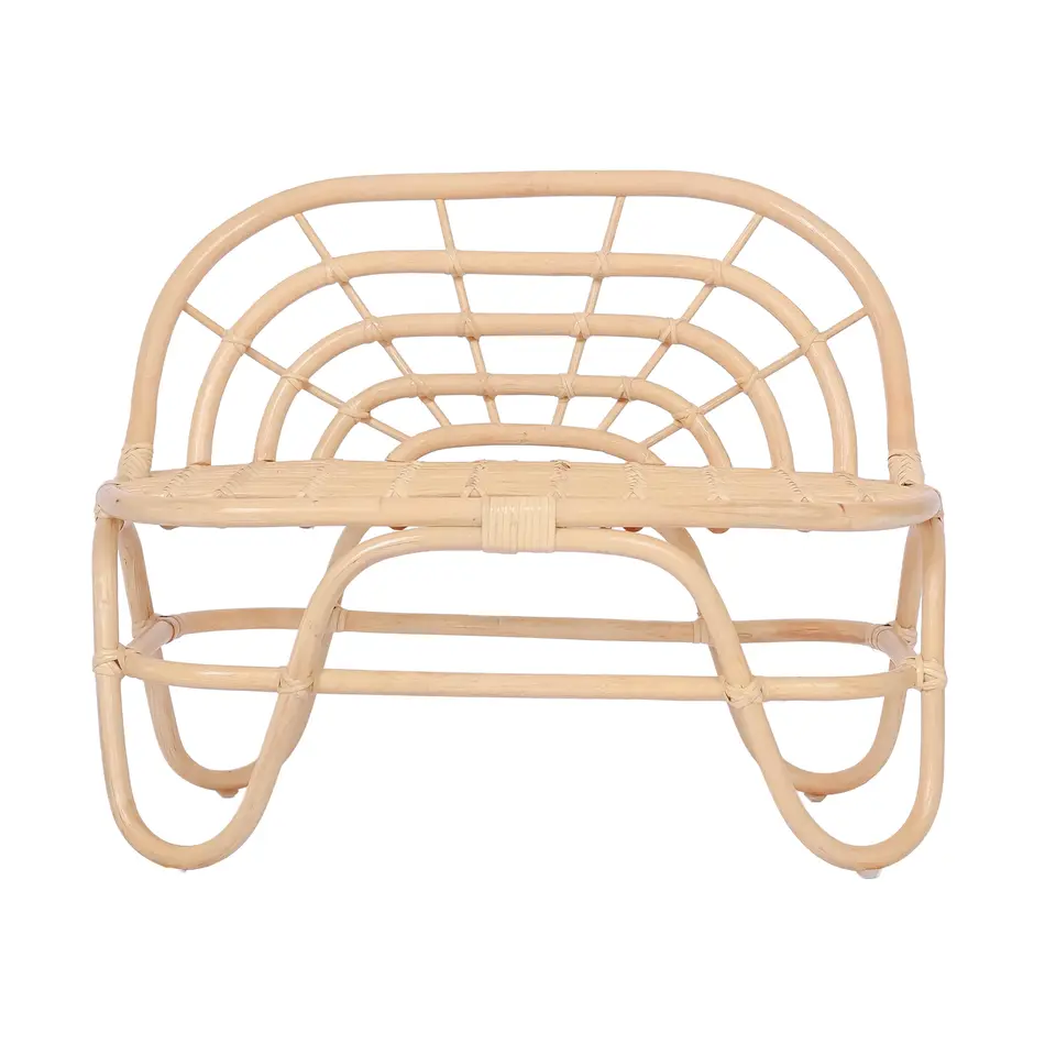 Kinderbank van rotan