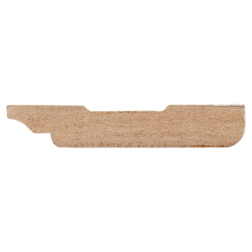 Deurlijst MDF wit folie 12x68 mm 260 cm