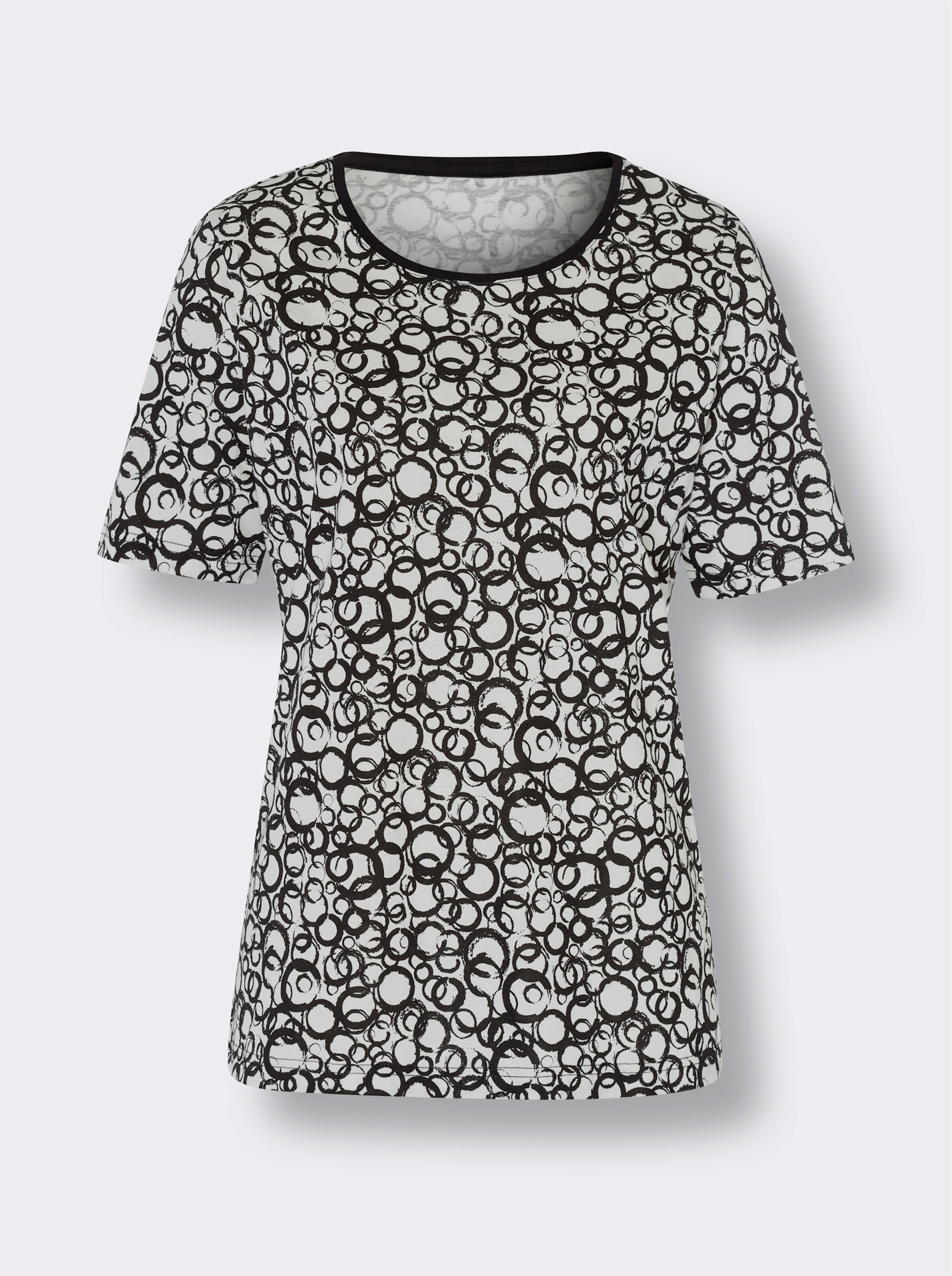 Rundhals-Shirt