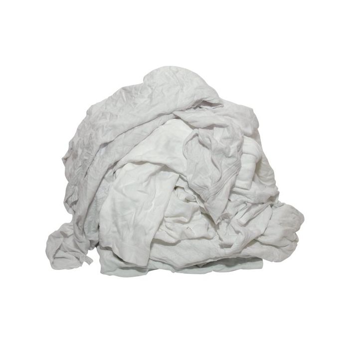 Poetsdoeken dun wit tricot 10 kg lappen BOVE (8701000)