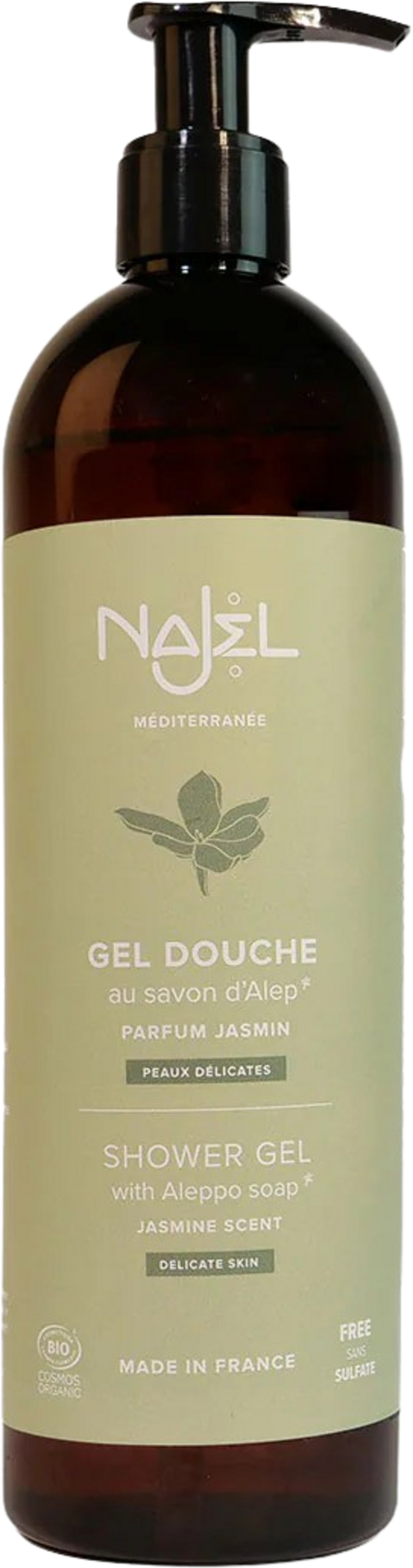 Najel  Aleppo-Seife Duschgel Jasmin, 500 ml