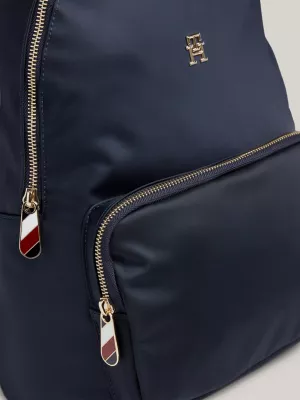 Mochila com placa e emblema TH