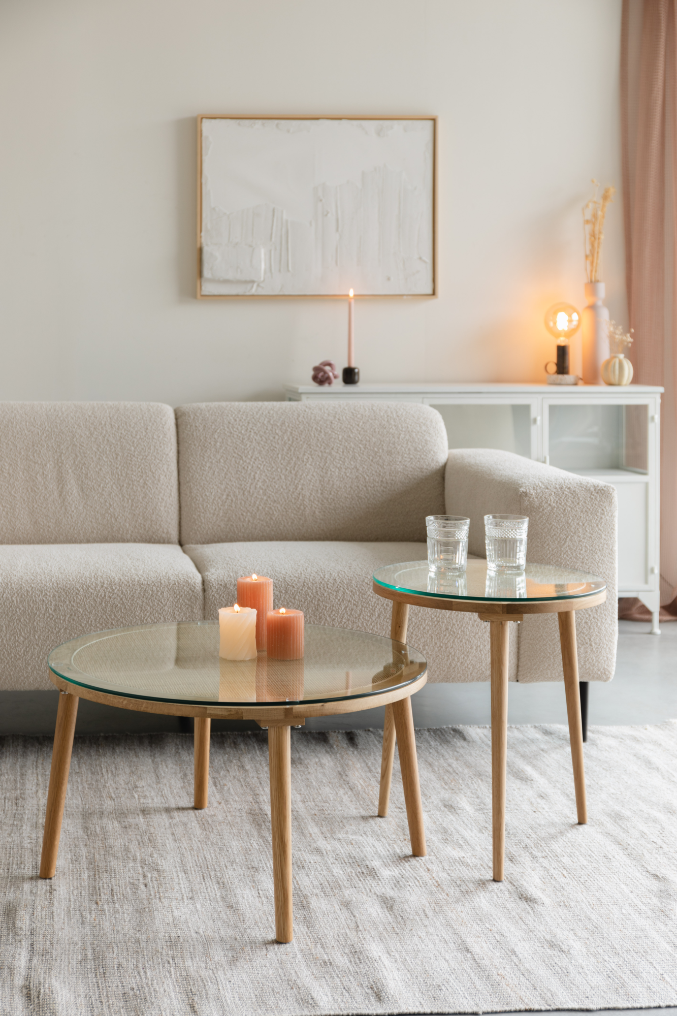 COFFEE TABLE HARU ROUND