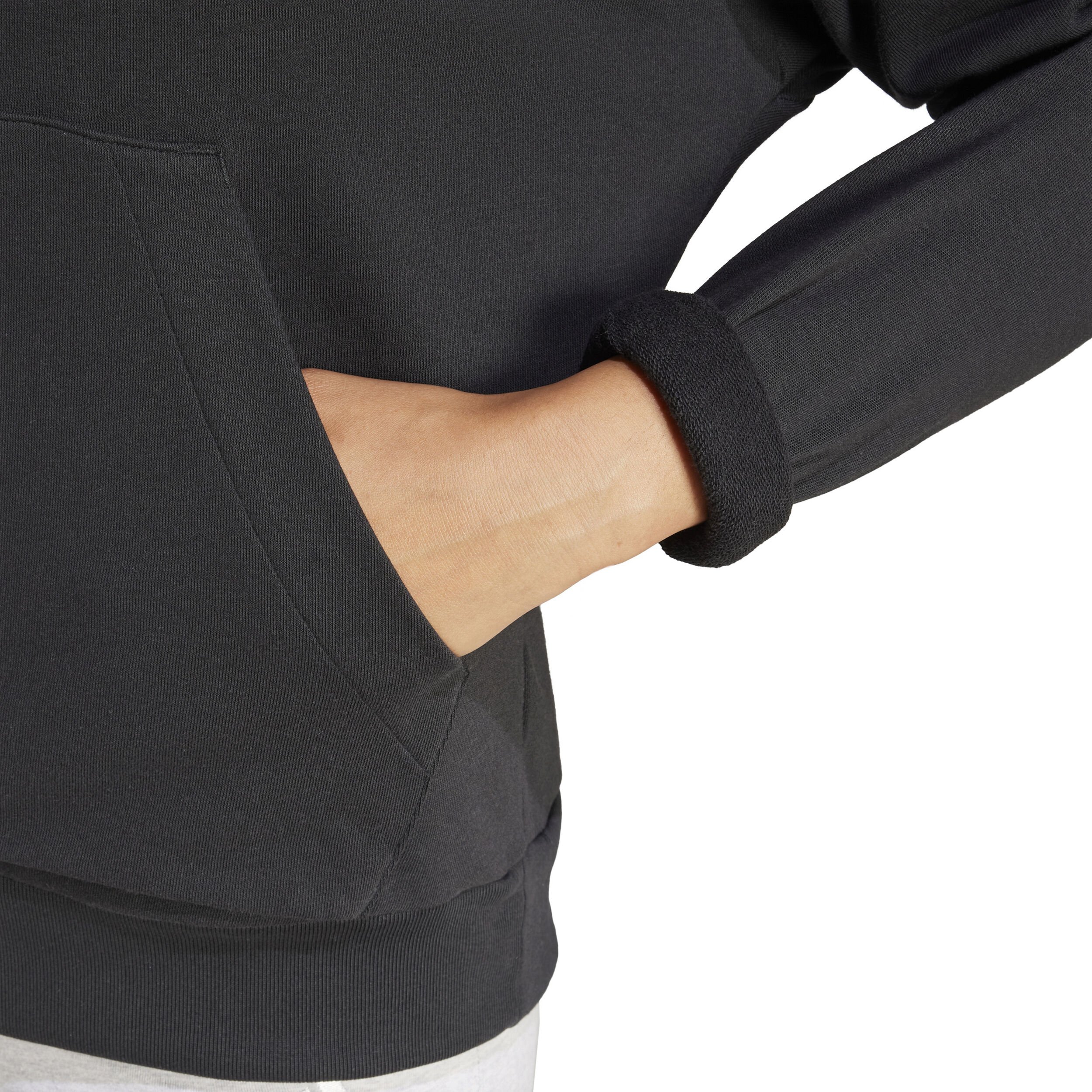adidas Essentials Small Logo Sweat À Capuche Femmes - Noir