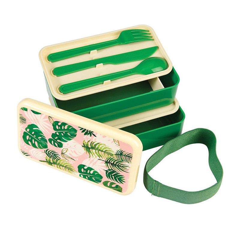 Bento Box 18cm Tropical Palm
