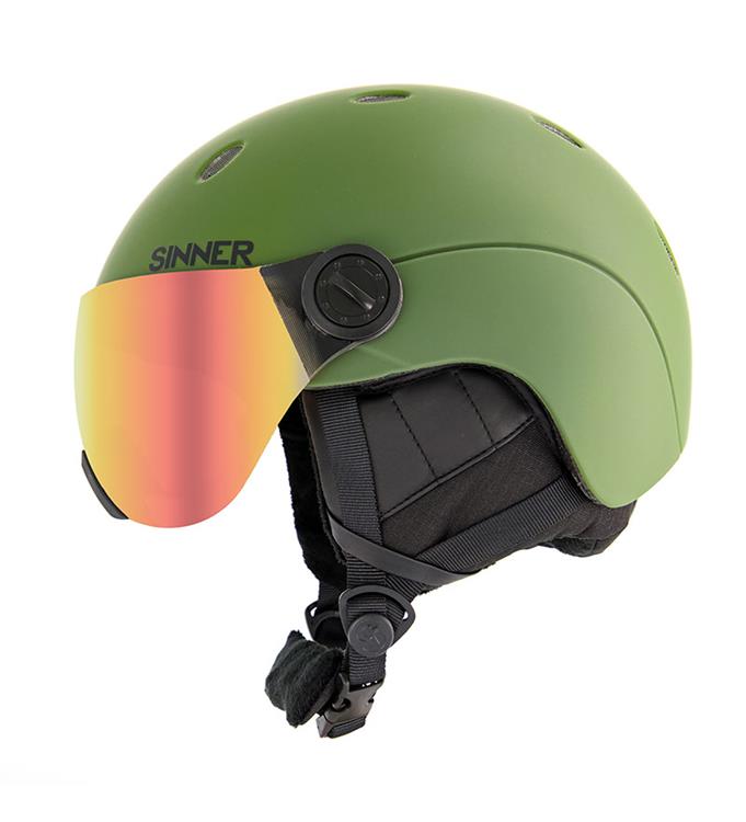 Sinner Unisex Titan Visor Skihelm