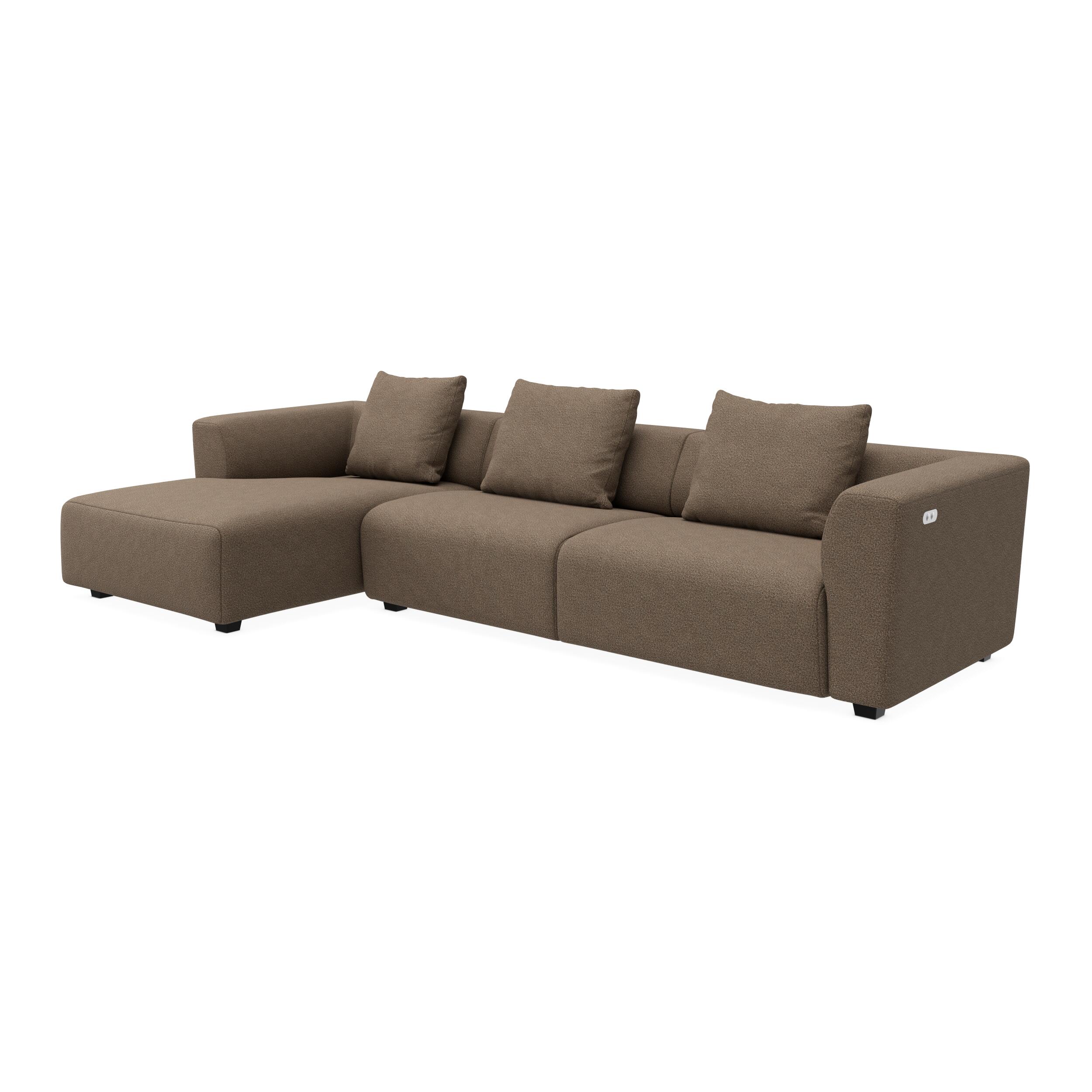 Solaro venstrevendt sofa med chaiselong