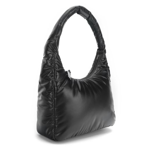 Silfen Sofia Skuldertaske, Black Shine