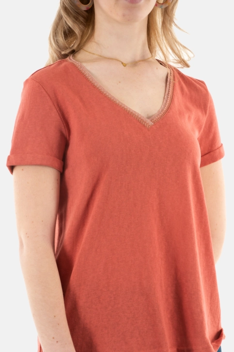 Tee shirt grace & mila manuel_12325 rose