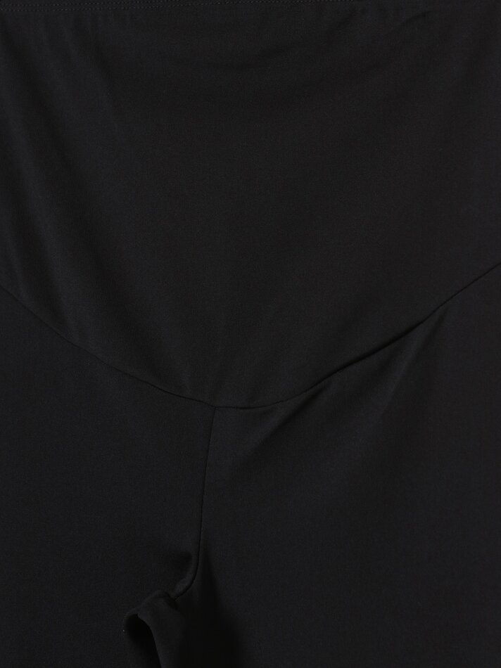 Calça legging de maternidade em tecido técnico - Preta