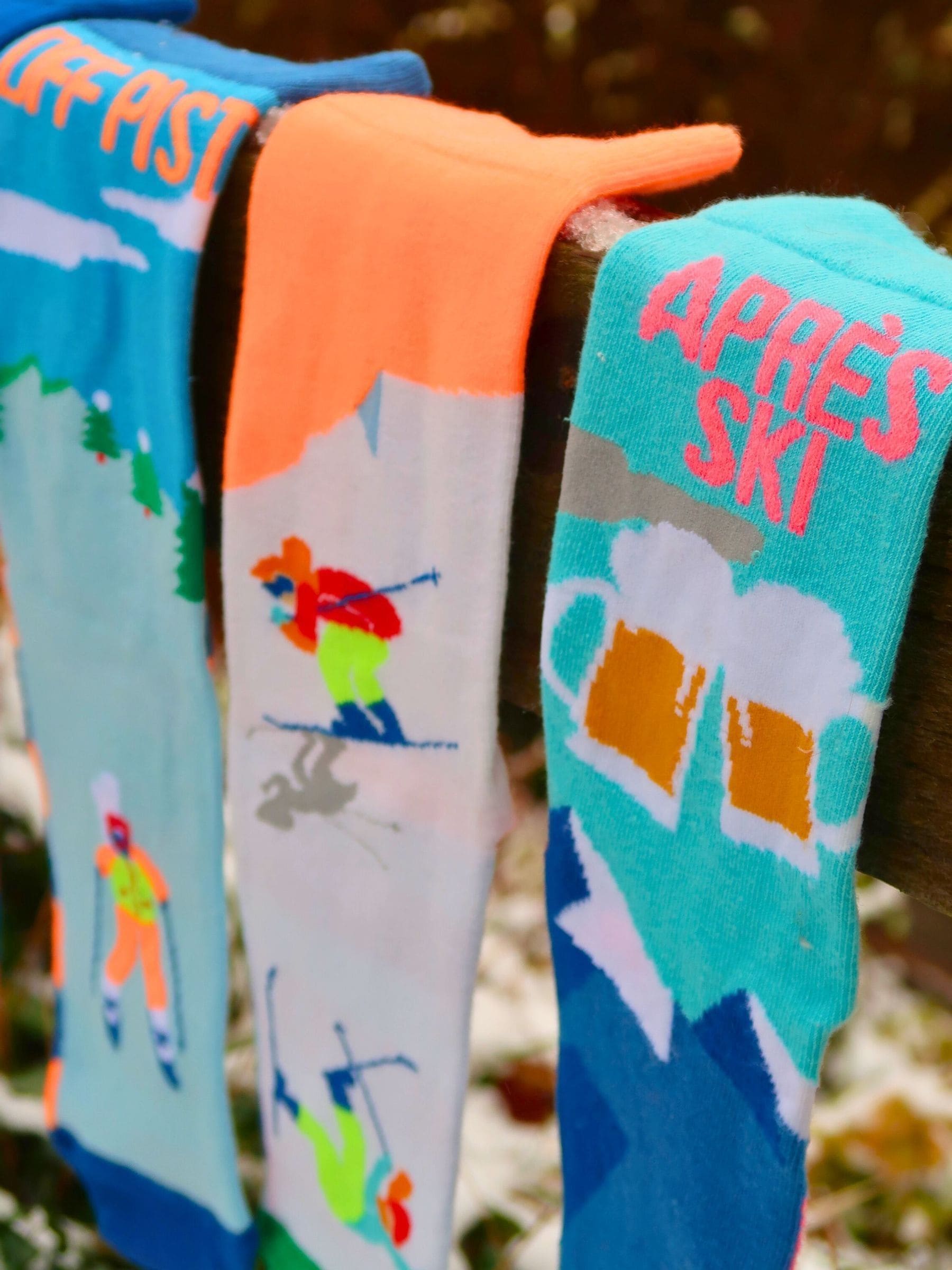 United Odd Socks Mens Ski Socks 6 Packs