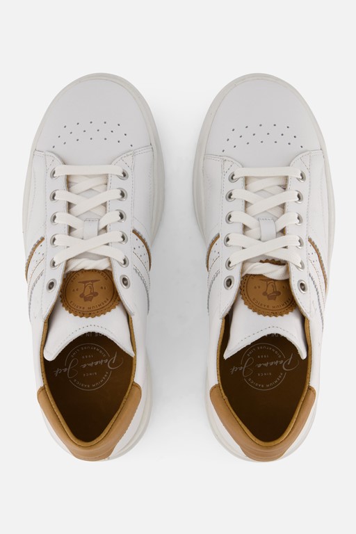 Panama Jack Game C5 Sneakers wit Leer
