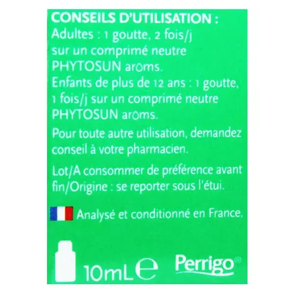 Óleo Essencial de Murta Vermelha Orgânica Phytosun Arôms 10ml