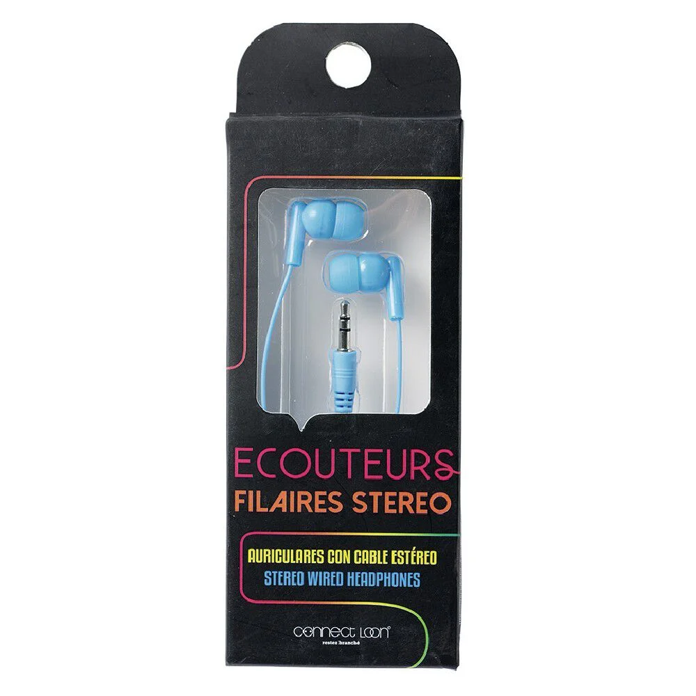 Écouteur filaire intra auriculaire L. 120 cm