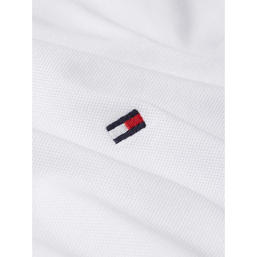 Tommy Hilfiger Global Stripe Cuff Pique T-shirt, White, XL