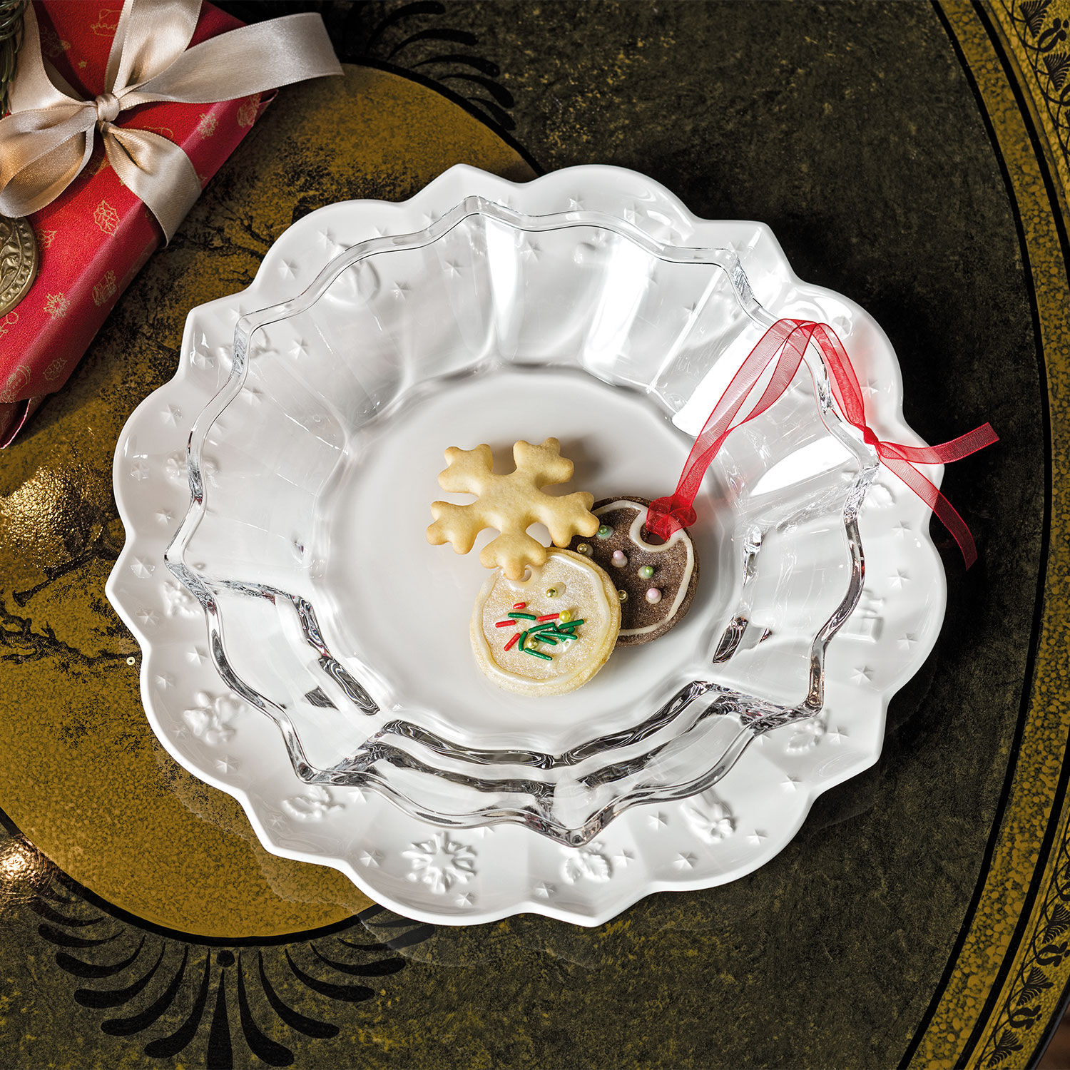 Toy's Delight Royal Classic Dinner plate White, 11.7'', Premium Porcelain