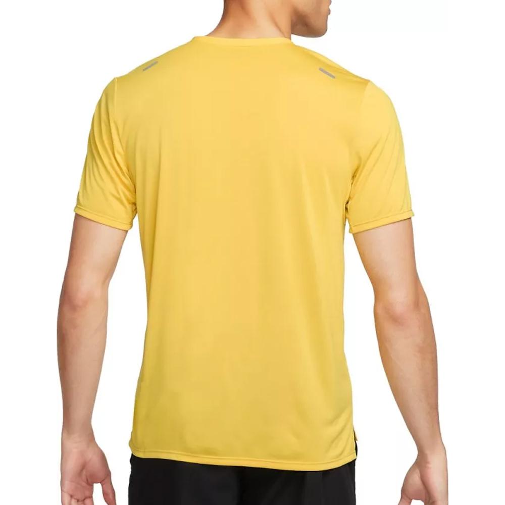 Nike T-shirt Jaune Homme Nike Rise