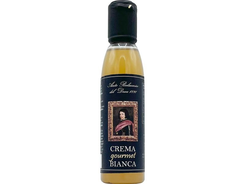 Del Duca Crema al Balsamico bianco – Gourmet 150 ml Cremiger Balsamico bianco für besondere Geschmackserlebnisse