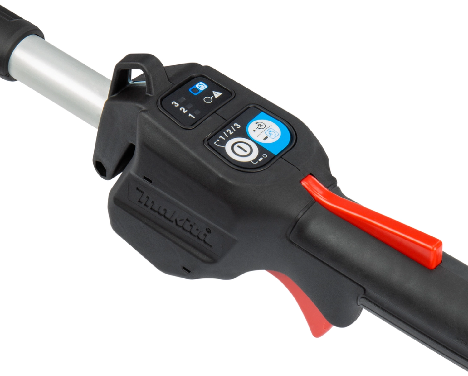 Makita DUR369LPT2 2x18V Li-Ion accu bosmaaier set (2x 5,0Ah) - D-greep - 430mm