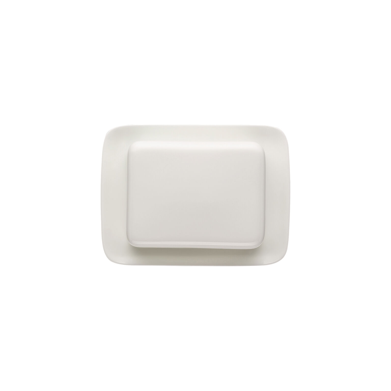 Jade Bone China Weiss Butterdose 250 g
