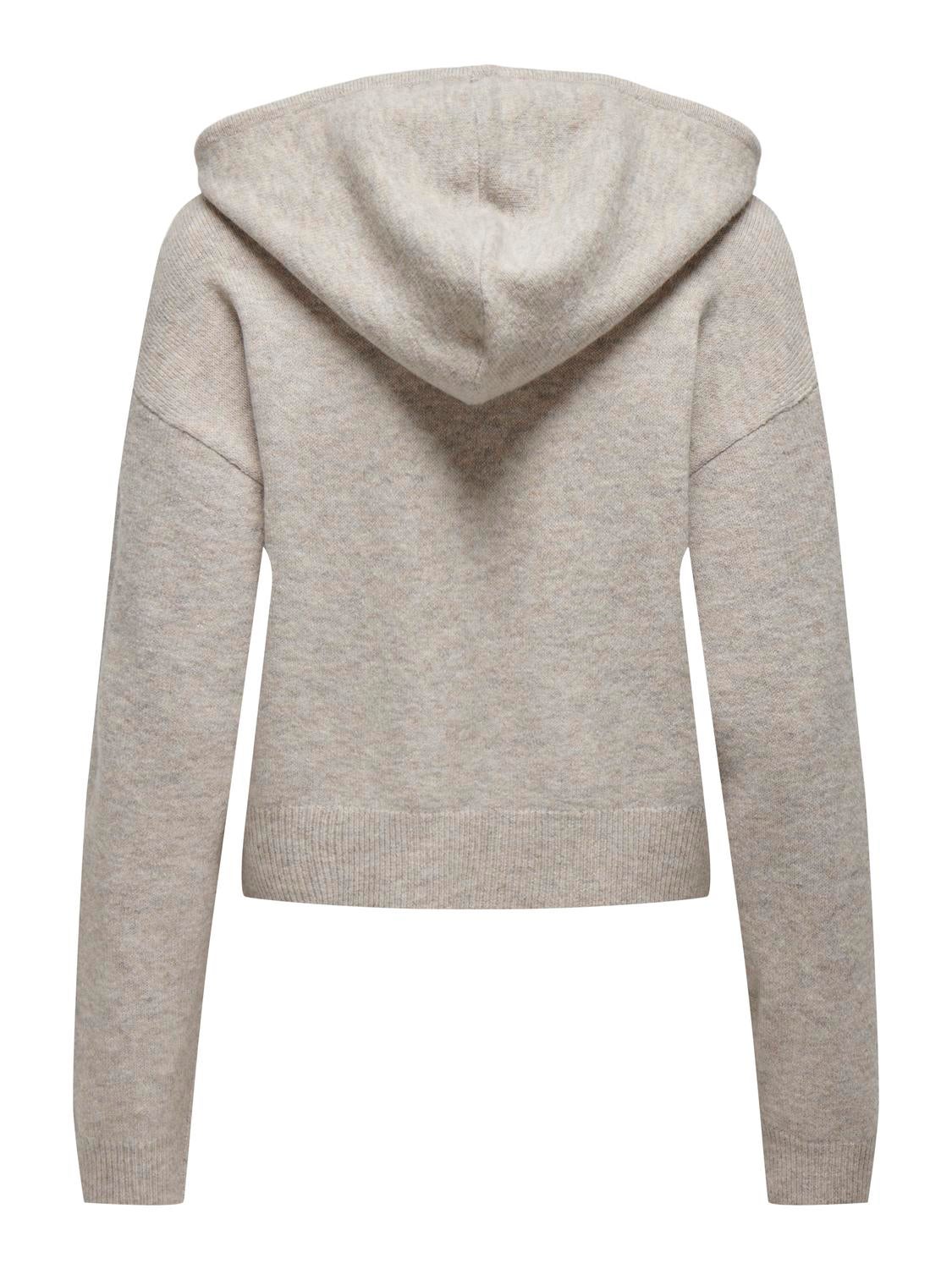 JDYRUE Strickpullover Chateau Gray