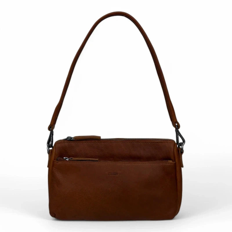 DSTRCT Preston Park Crossbody Bag Cognac