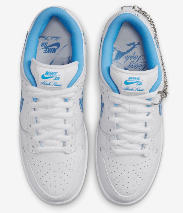 Nike SB Nicole Hause x Dunk Low Pro Schuh (white university blue)