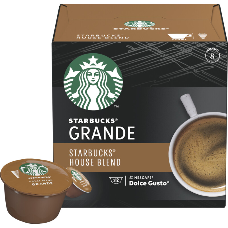Starbucks Dolce gusto compatible house blend