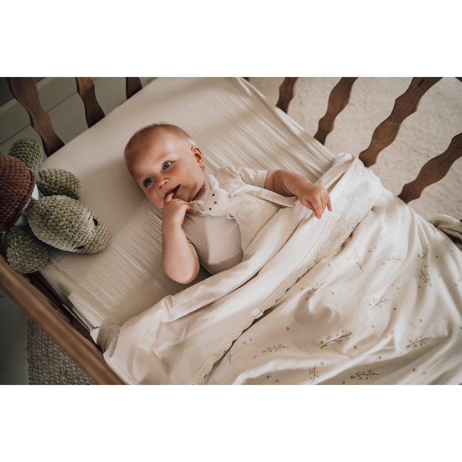 koeka Babydecke Plüsch reversible Coast Weiß