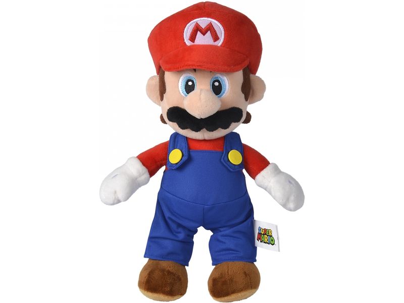 Simba Plüsch SuMa Mario 30 cm Kuschelweiche Nintendo-Plüschfigur