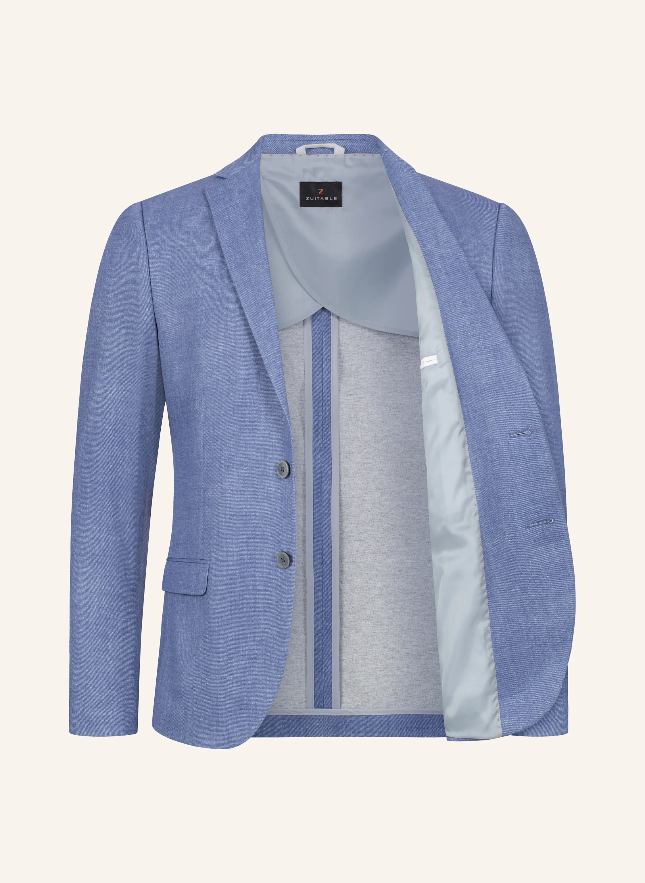 ZUITABLE Anzugssakko DINICK Slim Fit aus Jersey