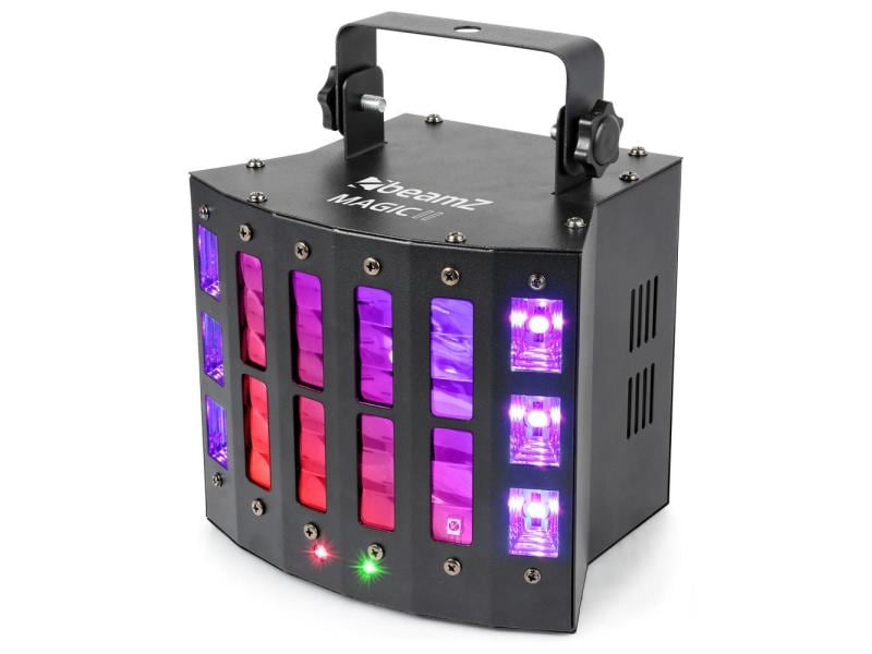 BeamZ Lichteffekt Magic2 3-in-1 Lichteffekt mit Derby-Effekt, Laser und Stroboskop