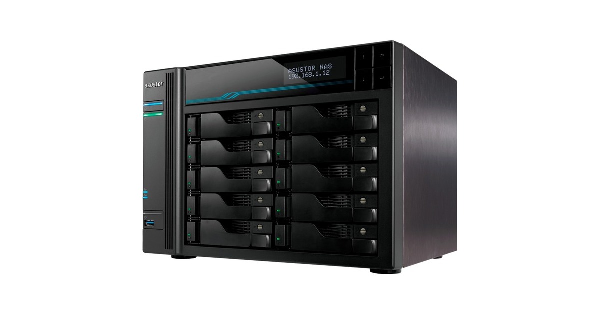 AsustorLockerstor 10 Pro AS7110T nas  (Zwart)