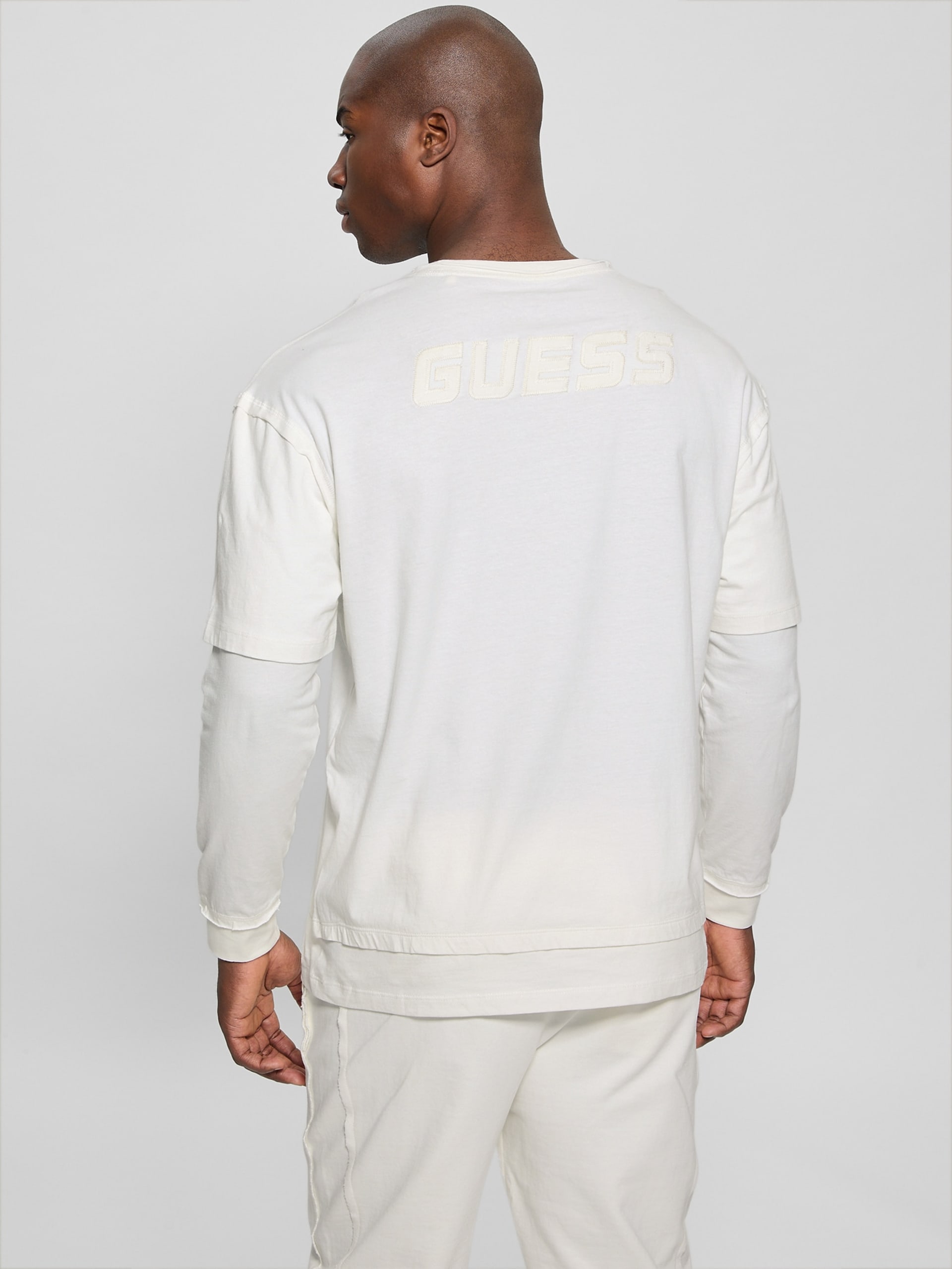 Camiseta Gondour com Remendos em Camadas