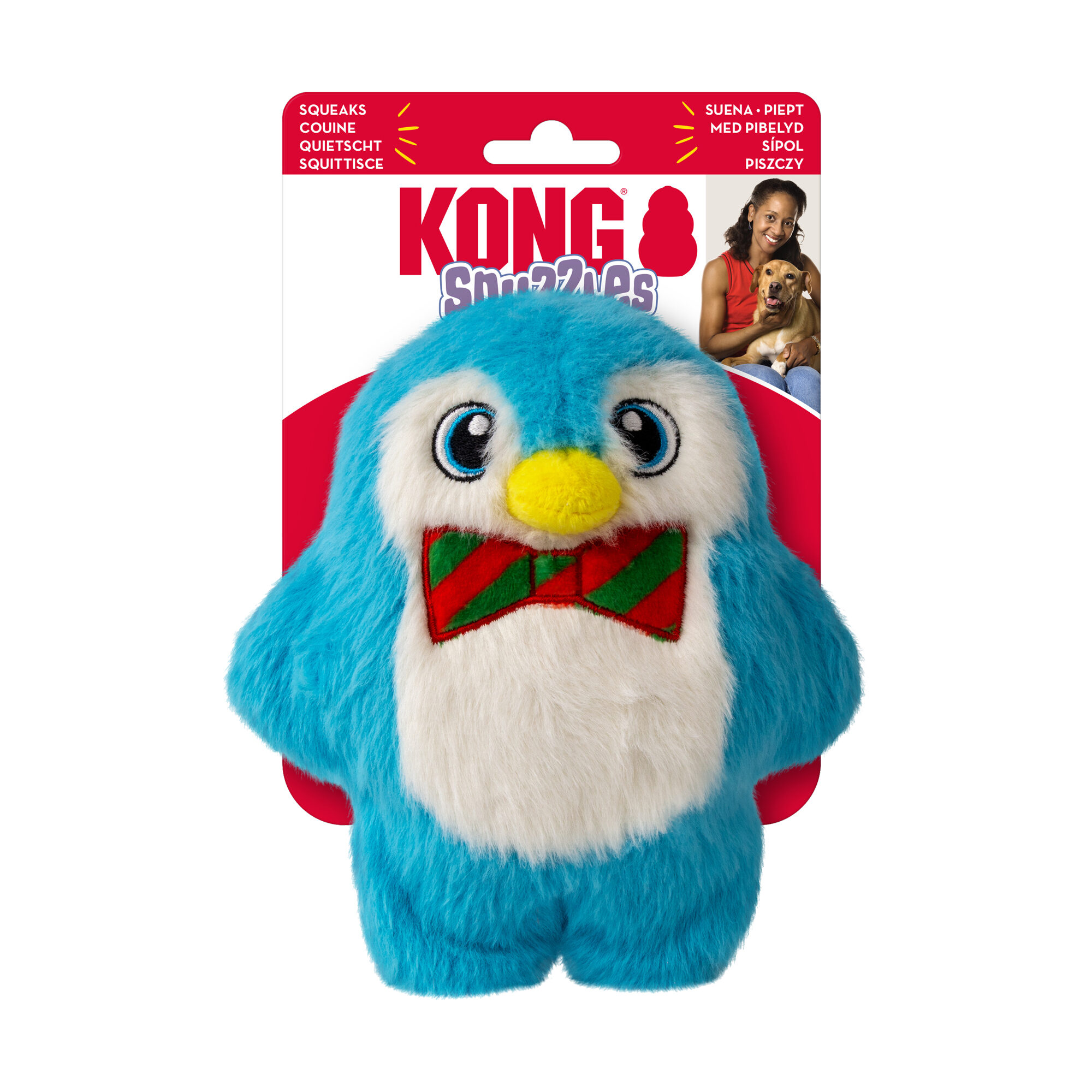 KONG Holiday Snuzzles Penguin