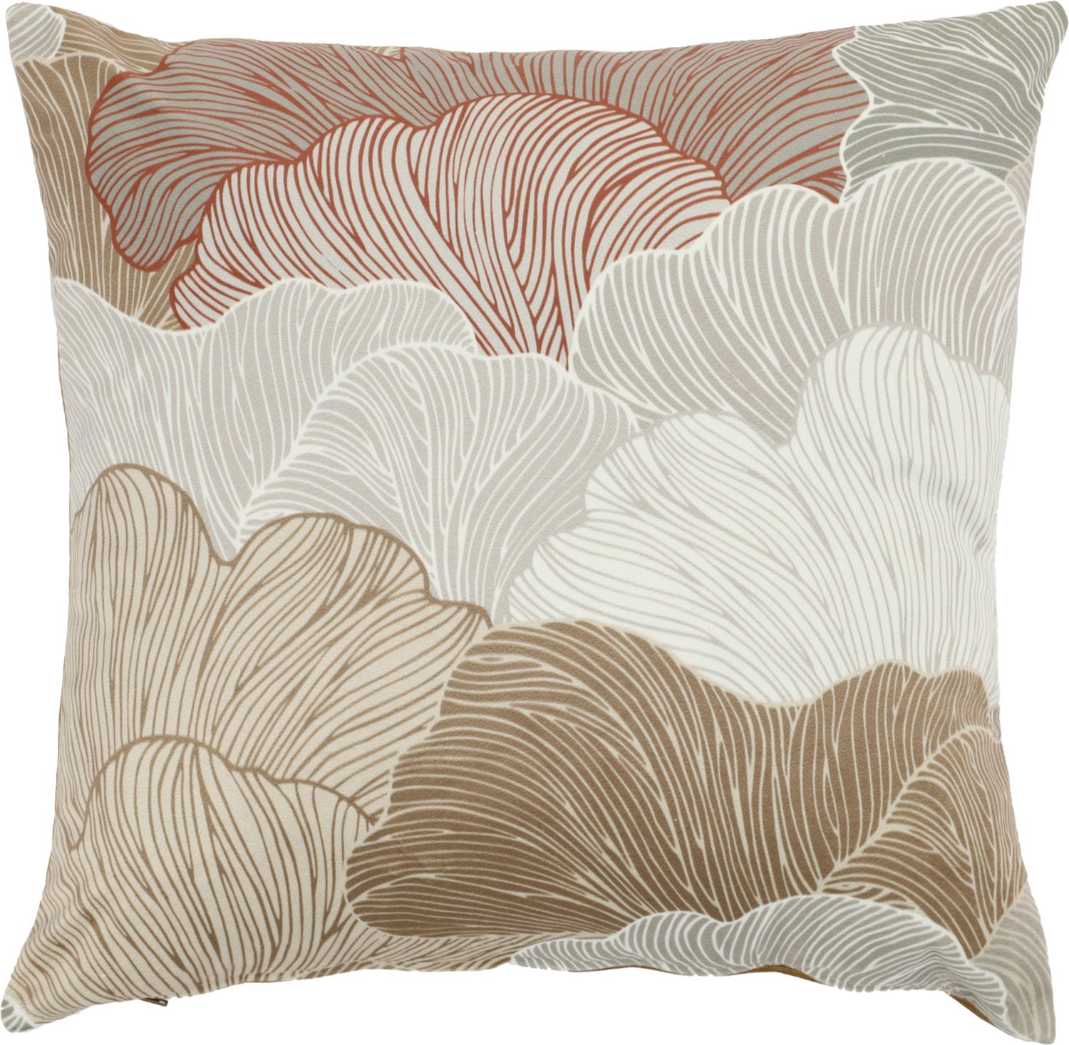 Intratuin sierkussen Jacob beige / wit 45 x 45 cm