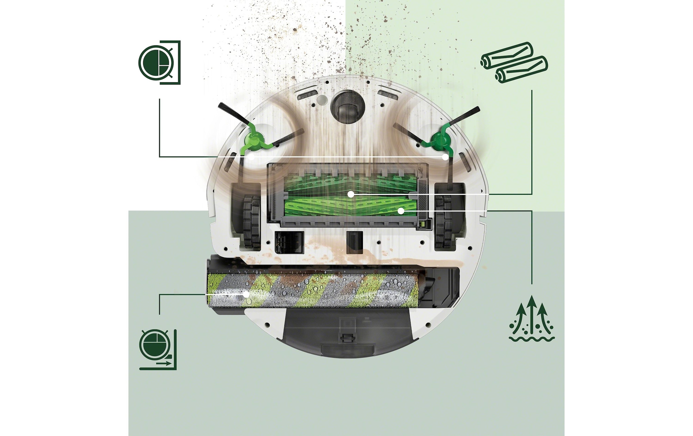 iRobot Nass-Trocken-Saugroboter »Roomba Max 705 Combo Roboter + AutoWash Dock«