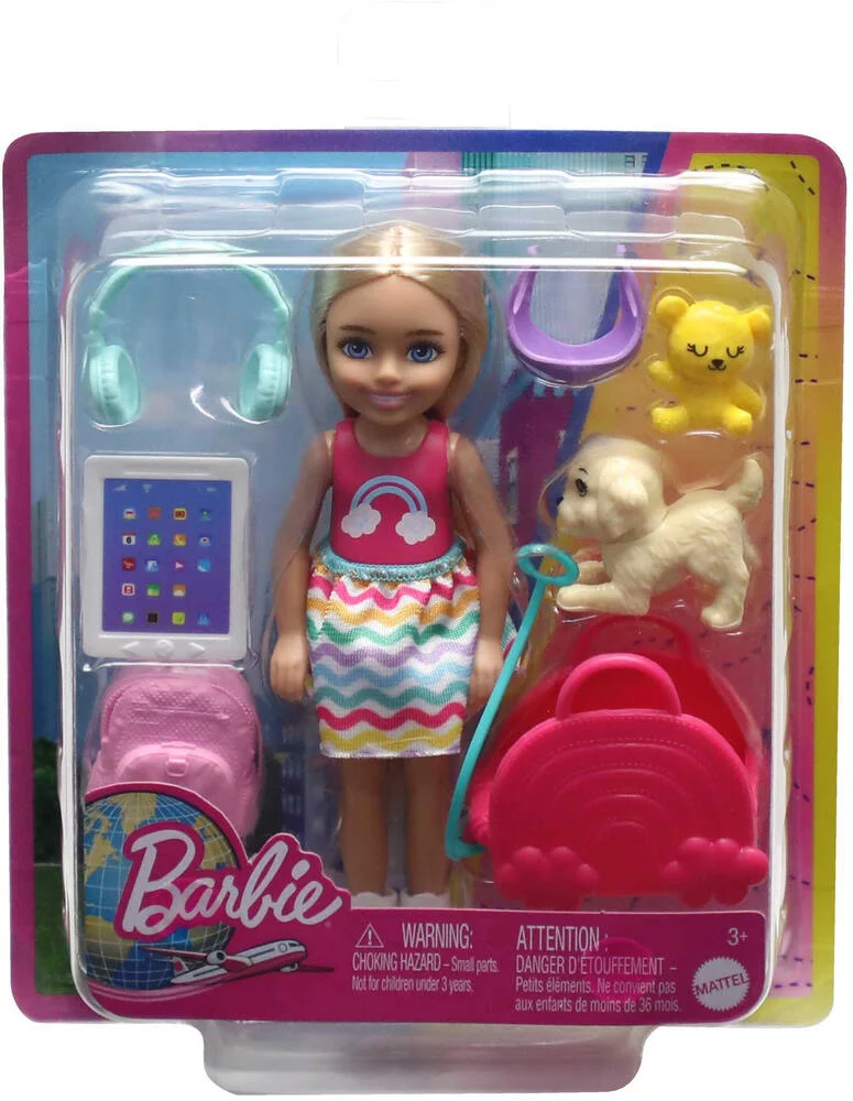 BARBIE - COFFRET POUPEE CHELSEA EN VOYAGE