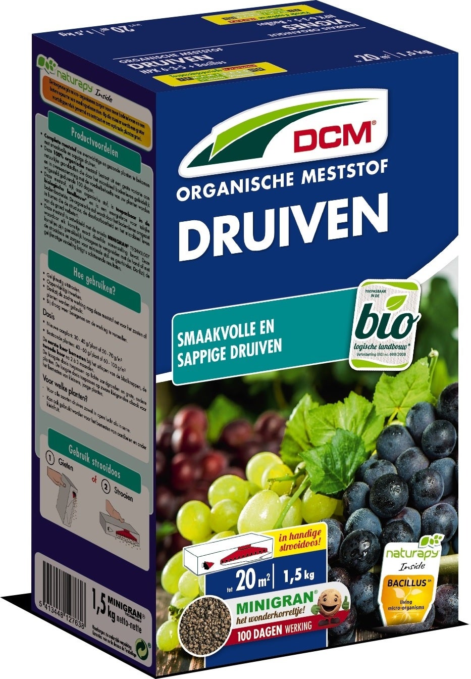 DCM meststof druiven 1,5 kg