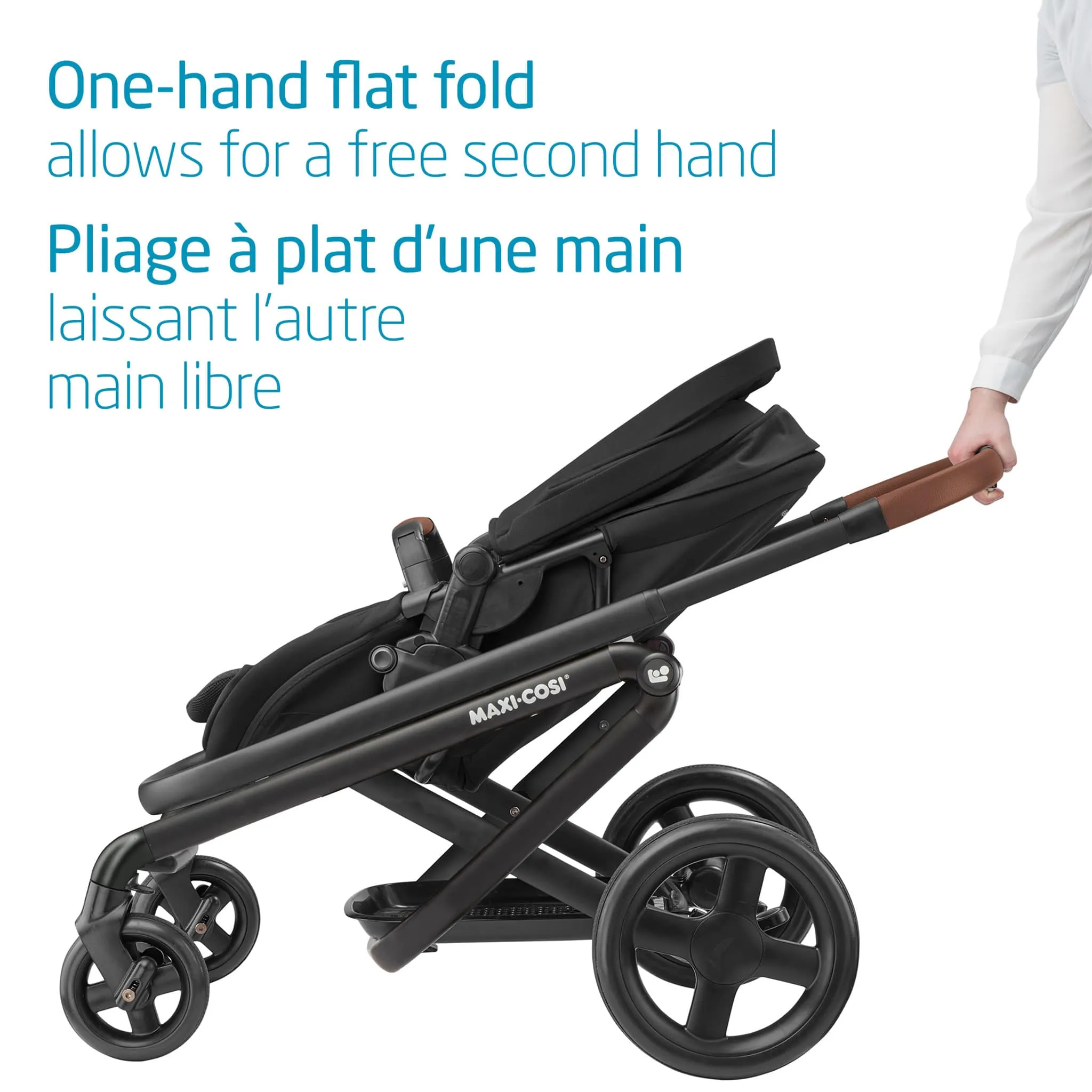 Maxi-cosi Poussette Lila Modular - Essential Noir